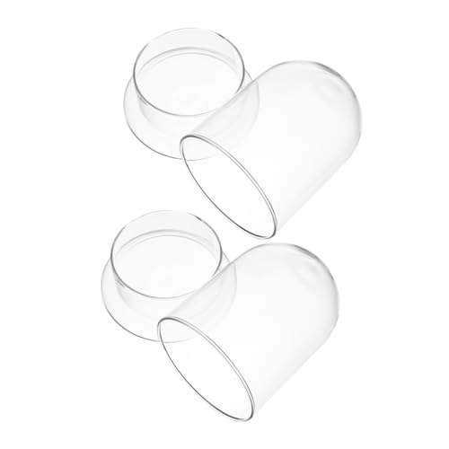VICASKY 2Stücke DIY Glasflasche Für Landschaften Robuste Terrarium Pflanzgefäße Borosilikatglas Zur Dekoration Von Schlafzimmer Wohnzimmer von VICASKY