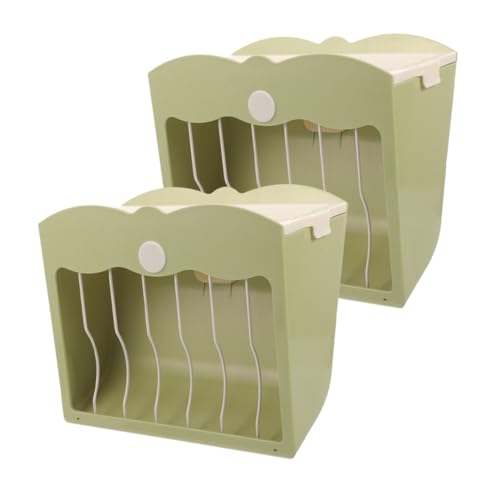 VICASKY 2Stücke Futterspender für Kleine Haustiere Kunststoff Aufhängen für Chinchillas mit Deckel Design eine Fütterung VICASKY 2Stücke Futterspender für Kleine Haustiere Kunststoff Aufhängen für Chinchillas mit Deckel Design eine Fütterung von VICASKY