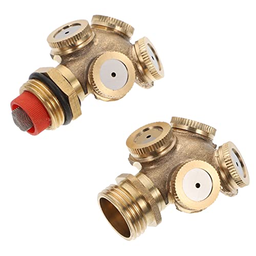 VICASKY 2Stücke Garten Sprinkler Bewässerungssystem Sprühdüsen für Effiziente Pflanzenbewässerung Langlebig Installieren für Große Rasenflächen VICASKY 2Stücke Garten Sprinkler Bewässerungssystem Sprühdüsen für Effiziente Pflanzenbewässerung Langlebig Installieren für Große Rasenflächen von VICASKY