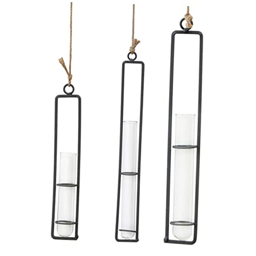 VICASKY 2stücke Hängende Blumentöpfe Aus Eisen Und Glas Transparente Glasvase Mit Robustem Eisenrahmen Kreative Pflanzgefäße Zum Aufhängen Für Wohnzimmer Und Garten VICASKY 2stücke Hängende Blumentöpfe Aus Eisen Und Glas Transparente Glasvase Mit Robustem Eisenrahmen Kreative Pflanzgefäße Zum Aufhängen Für Wohnzimmer Und Garten von VICASKY