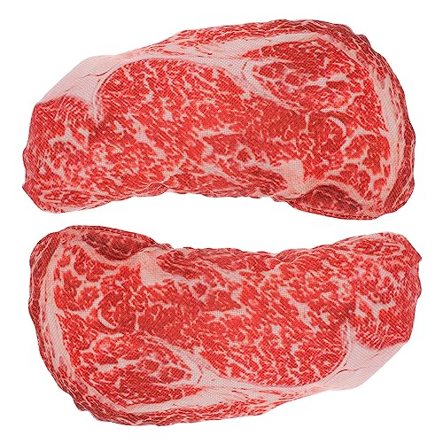 VICASKY 2Stücke Künstliche Steakpuppen mit Quietscher Bissfestes Kauspielzeug Oxford für Haustiere für Aller VICASKY 2Stücke Künstliche Steakpuppen mit Quietscher Bissfestes Kauspielzeug Oxford für Haustiere für Aller von VICASKY