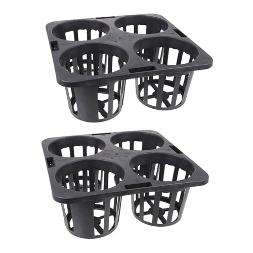 VICASKY 2Stücke Pflanzerschalen wasserdichte Blumenpot Basis Pflanzgefäßhalter Für Garten von VICASKY