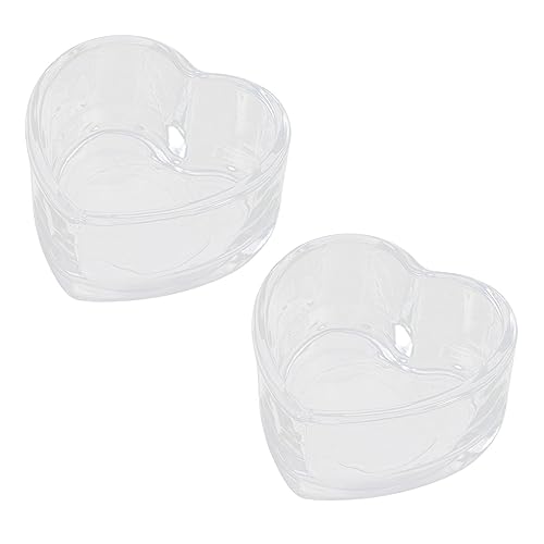 VICASKY 2er Set Hamster-Futternäpfe Aus Glas in Herzform – Klare Anti-Biss Näpfe Für Kleintiere Wie Kaninchen Meerschweinchen Igel Und Reptilien – Langlebige Futterspender Für VICASKY 2er Set Hamster-Futternäpfe Aus Glas in Herzform – Klare Anti-Biss Näpfe Für Kleintiere Wie Kaninchen Meerschweinchen Igel Und Reptilien – Langlebige Futterspender Für von VICASKY