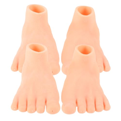 VICASKY 2paare Lustige Hundespielzeuge Mit Realistischem Fußmodell Elastische Hundeschuhe Mit Täuschend Echten Menschlichen Füßen Interaktive TPR-spielzeuge Für Kleine Hunde VICASKY 2paare Lustige Hundespielzeuge Mit Realistischem Fußmodell Elastische Hundeschuhe Mit Täuschend Echten Menschlichen Füßen Interaktive TPR-spielzeuge Für Kleine Hunde von VICASKY