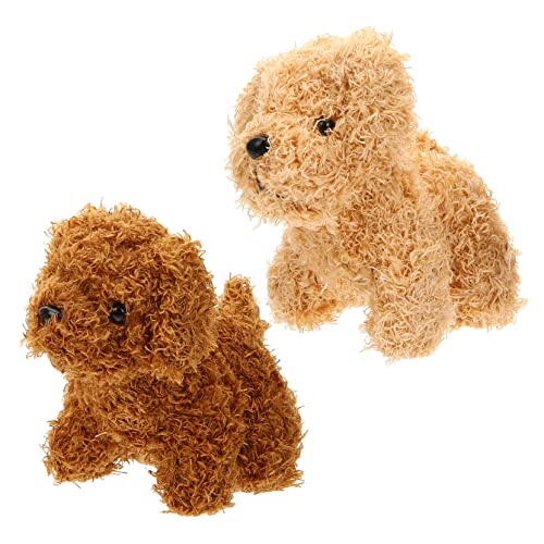 VICASKY 2stücke Plüsch Hund Flauschige Stofftiere Für Taschen Hund Spielzeug Für Junge Mädchen Und Für Und Dekorationen von VICASKY