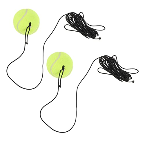 VICASKY 2stücke Tennisbälle Für Hunde Trainingsbälle Für Hundespielzeug Interaktive Tennisbälle Für Outdoor-Spiele Mit Hunden Für Agility Und Ausdauertraining von VICASKY