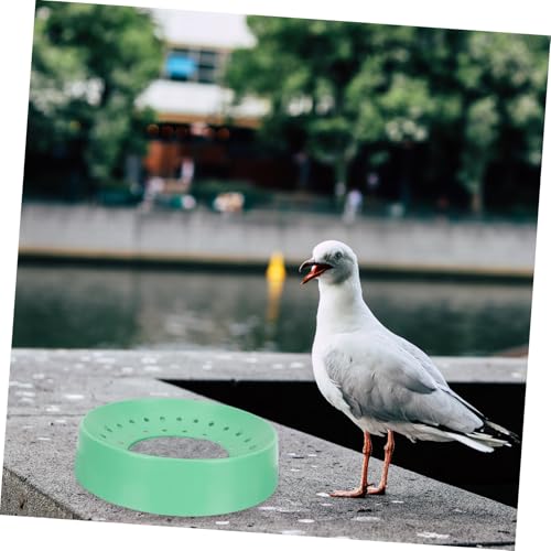 VICASKY 3 Sätze Taubennester aus Kunststoff mit Naturfasermatte Multifunktionale Brut Legenester für Brieftauben und Vögel Langlebig Geruchlos Sicherer Rückzugsort im Vogelkäfig von VICASKY