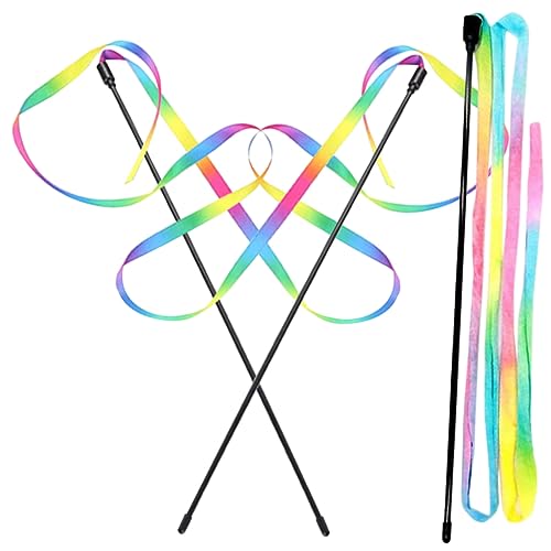 VICASKY 3 Stück Teiliges Interaktives Katzenspielzeug Regenbogenstab für Drinnen Bunte Katzenangel Fördert Bewegung Spielspaß und Gesunde Aktivität für Katzen und Kätzchen VICASKY 3 Stück Teiliges Interaktives Katzenspielzeug Regenbogenstab für Drinnen Bunte Katzenangel Fördert Bewegung Spielspaß und Gesunde Aktivität für Katzen und Kätzchen von VICASKY