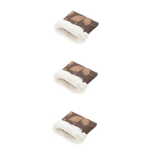 VICASKY 3 Stück Teiliges Kleintier Schlafsack Warmes Gemütliches Nest für Hamster Kaninchen Kleine Haustiere Kuschelige Schlafmatte Leicht Tragbar Zufällige Farbe VICASKY 3 Stück Teiliges Kleintier Schlafsack Warmes Gemütliches Nest für Hamster Kaninchen Kleine Haustiere Kuschelige Schlafmatte Leicht Tragbar Zufällige Farbe von VICASKY