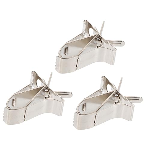 VICASKY 3 Stück Vogel Futter Clips für Papageien Praktische Halter für Gemüse Obst Käfigen Langlebig Einfach zu Bedienen für Sittiche und Kanarienvögel von VICASKY