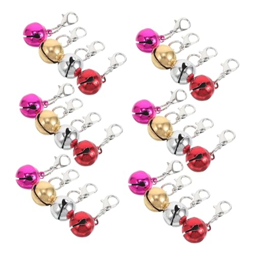 VICASKY 36 Stück Hundehalsband Glocke Haustier-Halsband-anhänger Glocke Für Das Katzenhalsband Haustierglocken Für Das Halsband Hund Glocke Halsband Hängende Hundehalsbandglocken Eisen von VICASKY