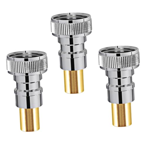 VICASKY 3Stücke Waschmaschinen Anschlüsse Wasserhahn Adapter Angelventil Für Waschmaschinen Wasserhahnverbindungen Für Nutzung Haushalt von VICASKY