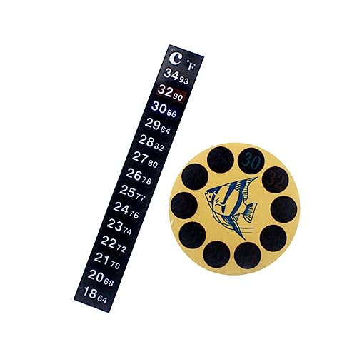 VICASKY 3stücke Aquarium-Thermometer Fischtank-Patch-Thermometer Wasserthermometer-zubehör Tragbar Installieren Bedienen Für Aquarien VICASKY 3stücke Aquarium-Thermometer Fischtank-Patch-Thermometer Wasserthermometer-zubehör Tragbar Installieren Bedienen Für Aquarien von VICASKY