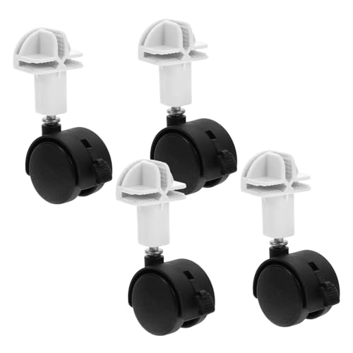 VICASKY 4 Stcs Hund Cage Casters Schwenkkatze Käfigräder Schwenkrad Ersatz Haustierträgerräder Für Hundekatze Käfig Und Möbel von VICASKY