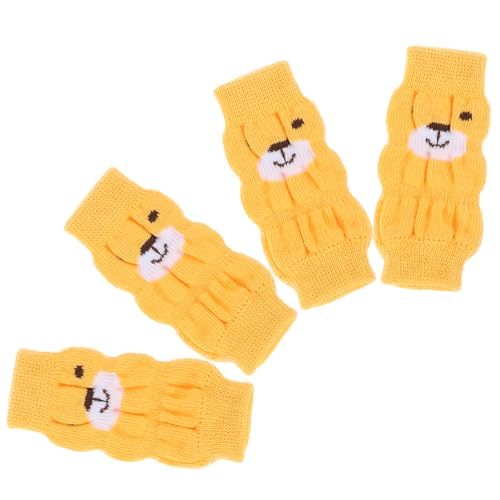 VICASKY 4 Stück Hundesocken rutschfeste Beinwärmer für Hunde Antirutsch Pet Stockings Warm und Bequem für Drinnen und Draußen Größenempfehlung VICASKY 4 Stück Hundesocken rutschfeste Beinwärmer für Hunde Antirutsch Pet Stockings Warm und Bequem für Drinnen und Draußen Größenempfehlung von VICASKY