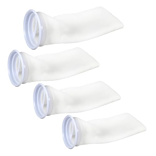 VICASKY 4 Stück Teiliges Baumwoll Filterbeutel für Aquarium Waschbare Filterpouches in Wiederverwendbar Einfache Installation für Trocken Filter und DIY Filtersysteme VICASKY 4 Stück Teiliges Baumwoll Filterbeutel für Aquarium Waschbare Filterpouches in Wiederverwendbar Einfache Installation für Trocken Filter und DIY Filtersysteme von VICASKY