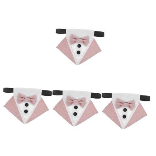 VICASKY 4 Stück Verstellbares Hundebandana mit Schleife Kühlendes Pet Cool Bib aus Polyester Modisches Hundehalstuch für Partys und Festliche Anlässe Komfortabel und Dekorativ S Rosa VICASKY 4 Stück Verstellbares Hundebandana mit Schleife Kühlendes Pet Cool Bib aus Polyester Modisches Hundehalstuch für Partys und Festliche Anlässe Komfortabel und Dekorativ S Rosa von VICASKY