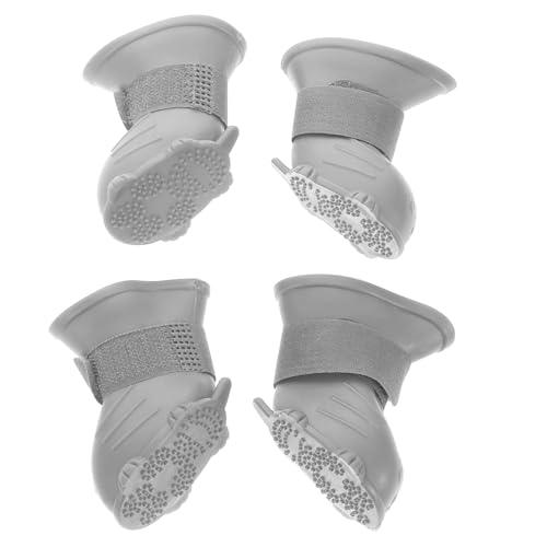 VICASKY 4 Stück wasserdichte Hunde-Regenstiefel Aus Gummi, rutschfeste Haustierschuhe Für Kleine Und Mittelgroße Hunde, Bequemer Welpenpfotenschutz, Outdoor-hundefußabdeckungen Für VICASKY 4 Stück wasserdichte Hunde-Regenstiefel Aus Gummi, rutschfeste Haustierschuhe Für Kleine Und Mittelgroße Hunde, Bequemer Welpenpfotenschutz, Outdoor-hundefußabdeckungen Für von VICASKY