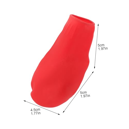 VICASKY 4 Stück wasserdichte Hundeschuhe rutschfest mit Flexiblem Leichtem Material Schützend für Kleine bis Mittlere Hunde bei Regen und Outdoor Aktivitäten Einfache Slip Pfotenschutz von VICASKY
