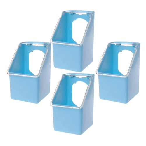 VICASKY 4Pcs Taubenleichte Feeder Kleiner Wachtelvogelschlitzfutter. Keine Messkäfighänge -Feederbecher Oder Papageienpaare Vogelkäfig Geflügel VICASKY 4Pcs Taubenleichte Feeder Kleiner Wachtelvogelschlitzfutter. Keine Messkäfighänge -Feederbecher Oder Papageienpaare Vogelkäfig Geflügel von VICASKY