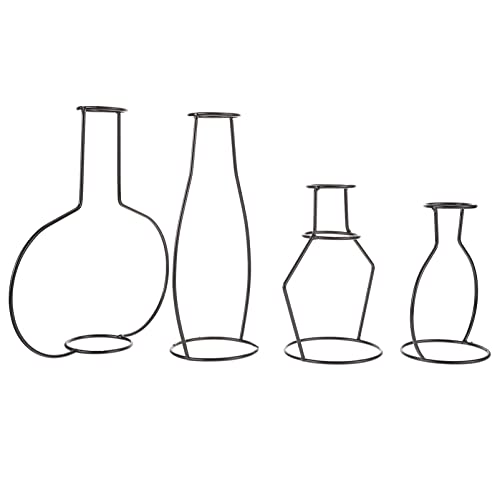 VICASKY 4Stücke Eisen Draht Für Blumenarrangements Dekorative Blütenflasche Handgefertigte Kunstwerke Für Moderne Wohnungsdekoration Flur Und Tischdekoration von VICASKY