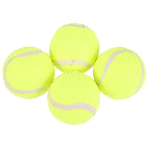 VICASKY 4Stücke Gummibälle für Interaktive Trainingsspielzeuge für Kleine und Mittlere Robust für Indoor und Outdoor Aktivitäten Stärkt die Bindung von VICASKY