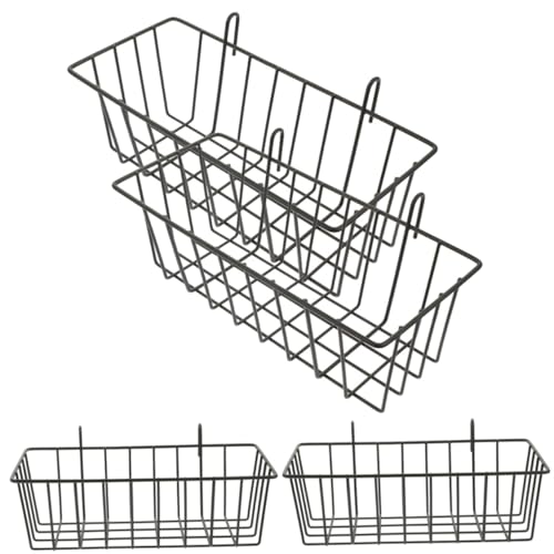 VICASKY 4Stücke Heu Futterspender Metall Heuraufe Für Käfige Stabiler Futterautomat Für Hasen Meerschweinchen Und Kleintiere Design Zu Montieren von VICASKY