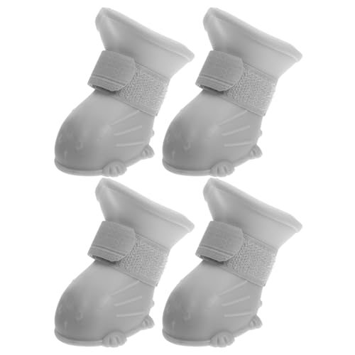 VICASKY 4Stücke Hunde Regenstiefel wasserdichte Pfotenschuhe mit Rutschfester Sohle Bequeme Haustierschuhe für Outdoor Aktivitäten Welpenstiefel für VICASKY 4Stücke Hunde Regenstiefel wasserdichte Pfotenschuhe mit Rutschfester Sohle Bequeme Haustierschuhe für Outdoor Aktivitäten Welpenstiefel für von VICASKY