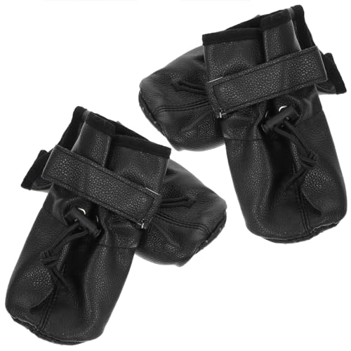 VICASKY 4Stücke Hundeschuhe aus rutschfeste Pfotenschutzstiefel für Große mit Zufälligem Innenfutter für Outdoor Aktivitäten und Schutz Hundepfoten VICASKY 4Stücke Hundeschuhe aus rutschfeste Pfotenschutzstiefel für Große mit Zufälligem Innenfutter für Outdoor Aktivitäten und Schutz Hundepfoten von VICASKY