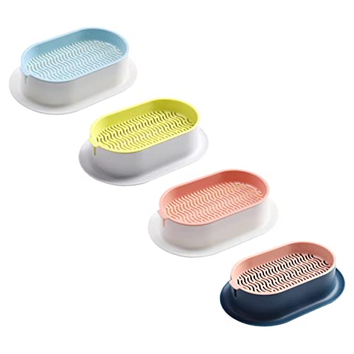 VICASKY 4Stücke Katzengras Pflanzerbox Hydroponische Pflanzenbox Für Katzenminze Und Katzengras Pflanzkasten Und Pastellrosa von VICASKY