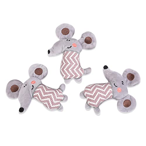 VICASKY 4Stücke Katzenspielzeug Pack Plüschspielzeug mit Katzenminze und Auffälligem Ohrdesign Interaktive Mausspielzeuge für Katzen und Kätzchen Langlebig VICASKY 4Stücke Katzenspielzeug Pack Plüschspielzeug mit Katzenminze und Auffälligem Ohrdesign Interaktive Mausspielzeuge für Katzen und Kätzchen Langlebig von VICASKY