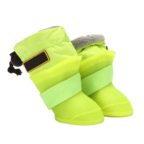 VICASKY 4Stücke wasserdichte Hundeschuhe mit Rutschfester Sohle Vielseitige Regenstiefel für Haustiere für Kleine Mittlere und Große Hunde Schützt Pfoten vor Nässe VICASKY 4Stücke wasserdichte Hundeschuhe mit Rutschfester Sohle Vielseitige Regenstiefel für Haustiere für Kleine Mittlere und Große Hunde Schützt Pfoten vor Nässe von VICASKY