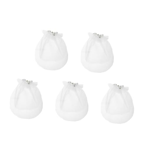 VICASKY 5 Stück Eleganter Hunde Hochzeitsschleier mit Schleife Hundeschmuck Haarschmuck für Hochzeitsfeier Universeller Braut Kopfschmuck für Kleine bis Große Hunde Festliche Tier VICASKY 5 Stück Eleganter Hunde Hochzeitsschleier mit Schleife Hundeschmuck Haarschmuck für Hochzeitsfeier Universeller Braut Kopfschmuck für Kleine bis Große Hunde Festliche Tier von VICASKY