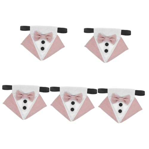 VICASKY 5 Stück Hundeschal mit Verstellbarem Halsband aus Langlebigem Polyester Schleife Modisches Halstuch für Kleine Hunde zur Party und Festlichen Anlässen Einfach zu Binden Stilvolles VICASKY 5 Stück Hundeschal mit Verstellbarem Halsband aus Langlebigem Polyester Schleife Modisches Halstuch für Kleine Hunde zur Party und Festlichen Anlässen Einfach zu Binden Stilvolles von VICASKY