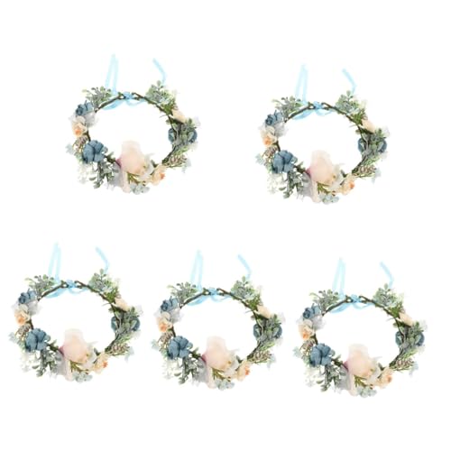 VICASKY 5 Stück Leichtes Blumen Hundehalsband mit Künstlichen Blüten und Blättern Eleganter Hochzeitskranz für Hunde und Katzen Vielseitiges Haustier Accessoire für Feiern Geburtstage VICASKY 5 Stück Leichtes Blumen Hundehalsband mit Künstlichen Blüten und Blättern Eleganter Hochzeitskranz für Hunde und Katzen Vielseitiges Haustier Accessoire für Feiern Geburtstage von VICASKY