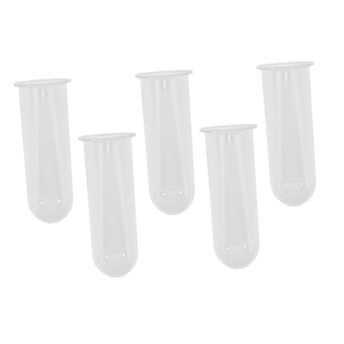 VICASKY 5stücke Teiliges Glas-Set Für Hydrokultur Transparente Pflanzenvase Blumenbehälter Für Balkon Und Garten Klarglas-anzuchtröhrchen Für Innenbereich von VICASKY