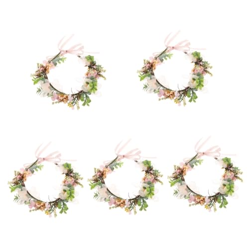 VICASKY 5 Stück Verstellbares Hundehalsband mit Künstlichen Blumen Leichtes Hochzeits Blumenkranz für Hunde und Katzen Geeignet für Fotos Partys Geburtstage Boho Stil Komfortabel und VICASKY 5 Stück Verstellbares Hundehalsband mit Künstlichen Blumen Leichtes Hochzeits Blumenkranz für Hunde und Katzen Geeignet für Fotos Partys Geburtstage Boho Stil Komfortabel und von VICASKY