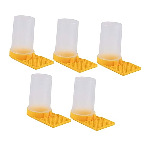 VICASKY 5Stücke Teiliges Für Wasserversorgung Professionelle Tränke Und Kippsicher Für Fütterung Von Bienenwasser Am von VICASKY