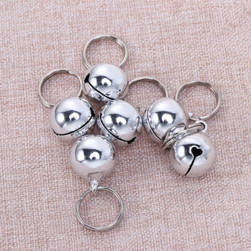 VICASKY 6 Stück Kupfer Haustier Glöckchen Kürbisförmige Kleine Glocken für Hundehalsband Langlebige Metallanhänger Sicherer Leichter Klang zur Tierortung VICASKY 6 Stück Kupfer Haustier Glöckchen Kürbisförmige Kleine Glocken für Hundehalsband Langlebige Metallanhänger Sicherer Leichter Klang zur Tierortung von VICASKY