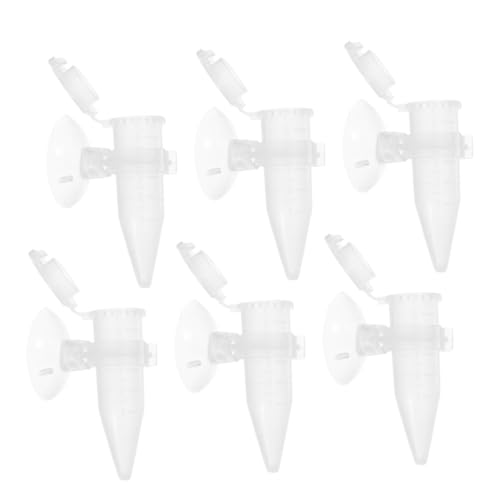 VICASKY 6 Stück Teiliges Garnelen Futterrohr aus Kunststoff Automatischer Garnelenfütterer mit Saugnapf Langlebiger Aquarium Shrimp Hatchery Dropper für Sauberes Präzises Füttern von VICASKY 6 Stück Teiliges Garnelen Futterrohr aus Kunststoff Automatischer Garnelenfütterer mit Saugnapf Langlebiger Aquarium Shrimp Hatchery Dropper für Sauberes Präzises Füttern von von VICASKY