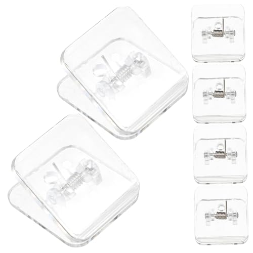 VICASKY 6 Stück Transparente Klebepads Halter für Hundetoilette Selbstklebende Wandclips zur Fixierung von Welpentoilettenmatten rutschfeste Halterung für Effektives Töpfchentraining VICASKY 6 Stück Transparente Klebepads Halter für Hundetoilette Selbstklebende Wandclips zur Fixierung von Welpentoilettenmatten rutschfeste Halterung für Effektives Töpfchentraining von VICASKY