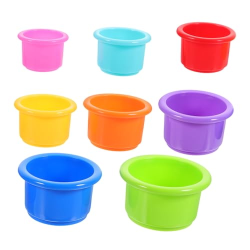 VICASKY 8Stücke Stapelbare Kaninchenspielzeuge Futterhalter Für Haustiere Lebensmittelversteckbecher Waschbare Futternäpfe Für Meerschweinchen VICASKY 8Stücke Stapelbare Kaninchenspielzeuge Futterhalter Für Haustiere Lebensmittelversteckbecher Waschbare Futternäpfe Für Meerschweinchen von VICASKY