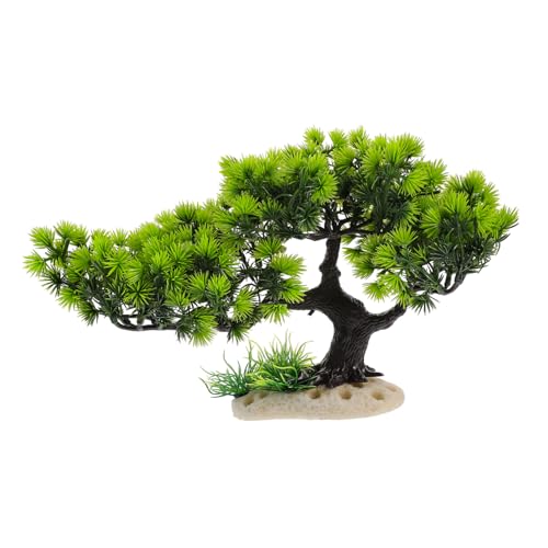 VICASKY Aquarium Deko Künstlicher Hoher Tannenbaum Ornament Naturnahe Simulation Wasserfest für Fischbecken Umweltfreundlich Pflegeleicht Langlebig VICASKY Aquarium Deko Künstlicher Hoher Tannenbaum Ornament Naturnahe Simulation Wasserfest für Fischbecken Umweltfreundlich Pflegeleicht Langlebig von VICASKY