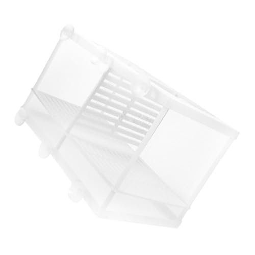 VICASKY Aquarium Fisch Aufzuchtbox mit Trennwand Selbstschwimmendes Zuchtbecken aus Langlebigem Kunststoff und Nylon Feines Netz für Sichere Fischbrut Leicht zu Reinigen für Aquarien und VICASKY Aquarium Fisch Aufzuchtbox mit Trennwand Selbstschwimmendes Zuchtbecken aus Langlebigem Kunststoff und Nylon Feines Netz für Sichere Fischbrut Leicht zu Reinigen für Aquarien und von VICASKY