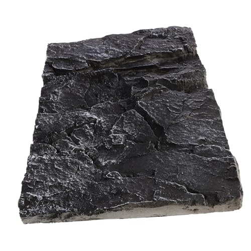 VICASKY Aquarium Hintergrund Für Terrarium Und Schildkrötenbecken Realistischer Felshintergrund Leichtes Design Unebene Textur Lebensechten Lebensraum Für Reptilien von VICASKY