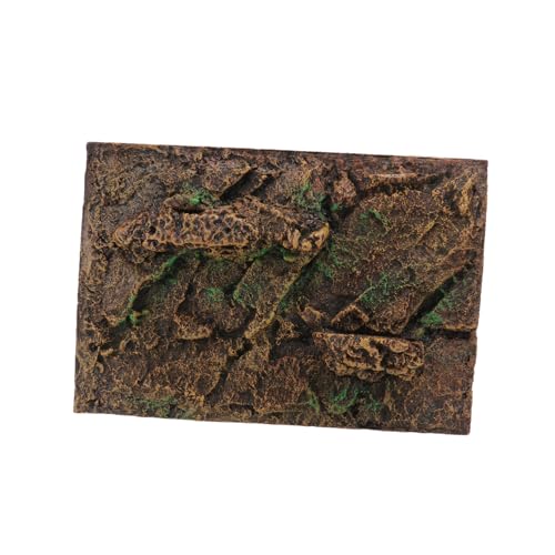 VICASKY Aquarium Hintergrunddekor Board Simulation Terrarium Reptilienbox Dekorative Landschaftstafel für Fisch und Schildkrötenbecken Natürliche Optik Passend für Becken von VICASKY