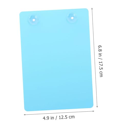 VICASKY Aquarium Zuchtplatte mit Saugnapf Blau Fischzuchtstein Abs Langlebig Trennwand Fischaufzuchtbox für Effektive Brut und Isolierung im Aquarium von VICASKY