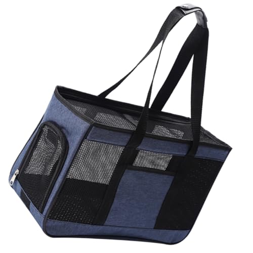 VICASKY Atmungsaktive Leichte Outdoor Haustier Tragetasche mit Sichtfenster Großer Blaue Katzen Kleintier transportbeutel für Reisen und Spaziergänge VICASKY Atmungsaktive Leichte Outdoor Haustier Tragetasche mit Sichtfenster Großer Blaue Katzen Kleintier transportbeutel für Reisen und Spaziergänge von VICASKY