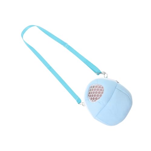 VICASKY Atmungsaktive Tragetasche für Kleine Haustiere mit Schultergurt Geeignet für Hamster Chinchillas Meerschweinchen Leichte Transportbox für Outdoor ausflüge Komfortabel und Sicher von VICASKY