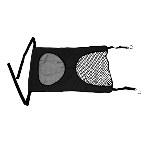 VICASKY Auto Rücksitzschutz Haustier Auto Isolationsnetz Auto Hundebarriere Auto Mesh Netz Auto Barrier Hundenetz Für Auto Fahrzeug Rücksitzbarriere Auto Mesh Barrier Nylon Schwarz von VICASKY